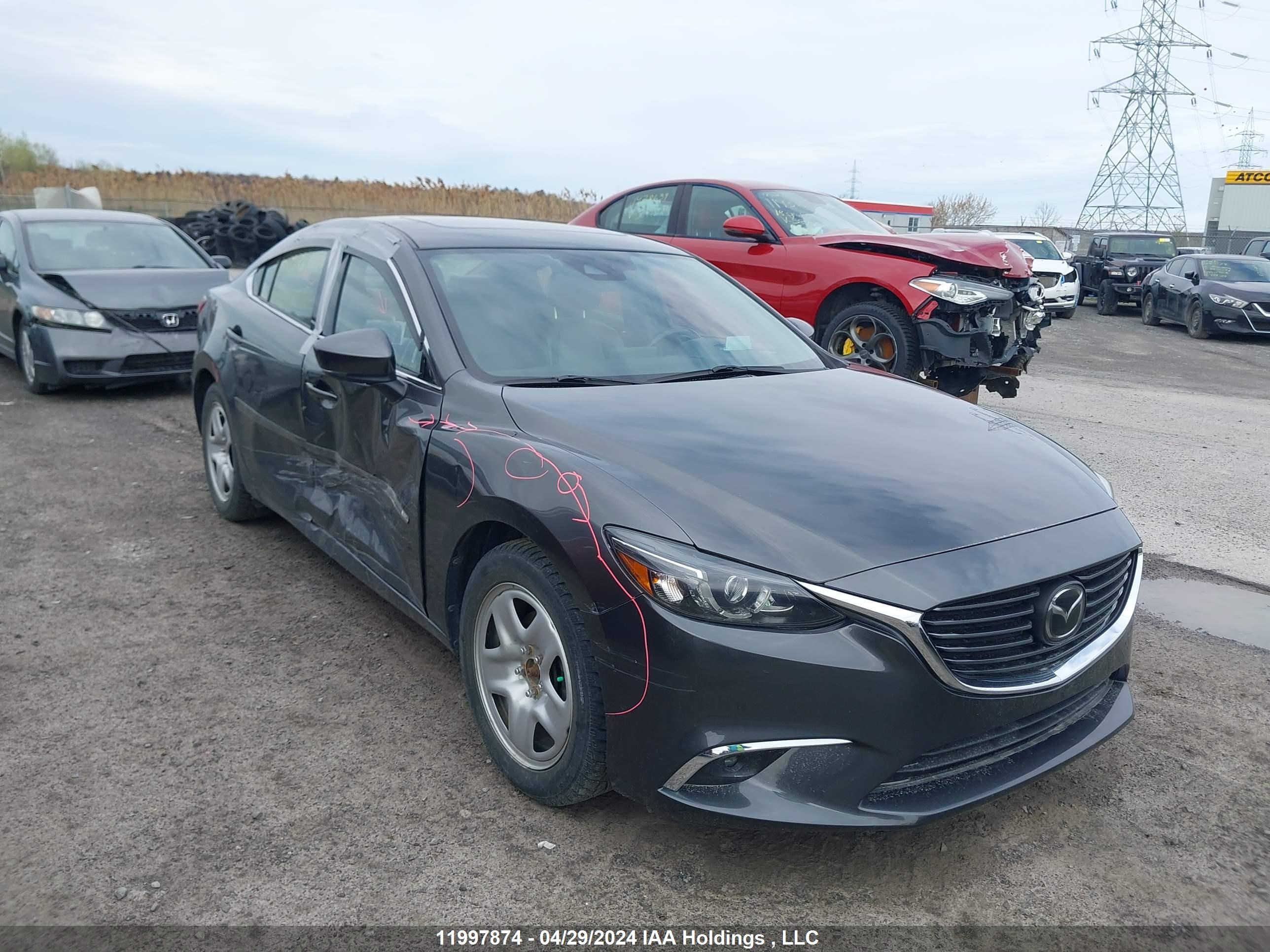 mazda 6 2017 jm1gl1w53h1144050