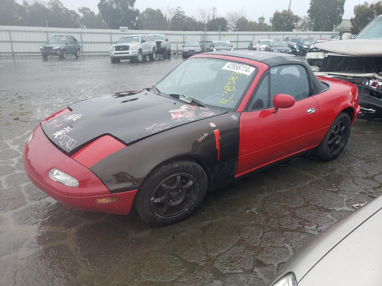 mazda mx-5 1990 jm1na3514l0133578