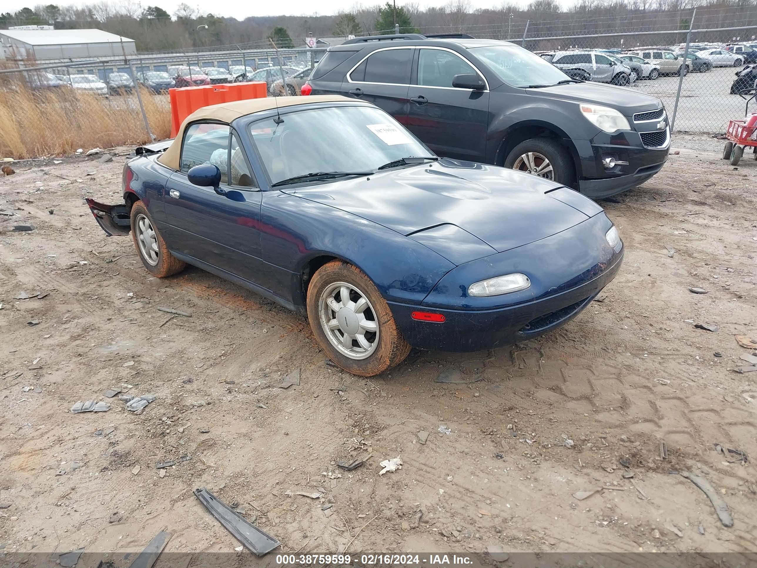 mazda mx-5 1991 jm1na3514m0231866