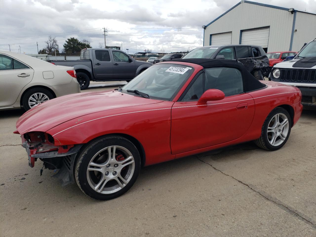 mazda mx-5 2004 jm1nb353240400507