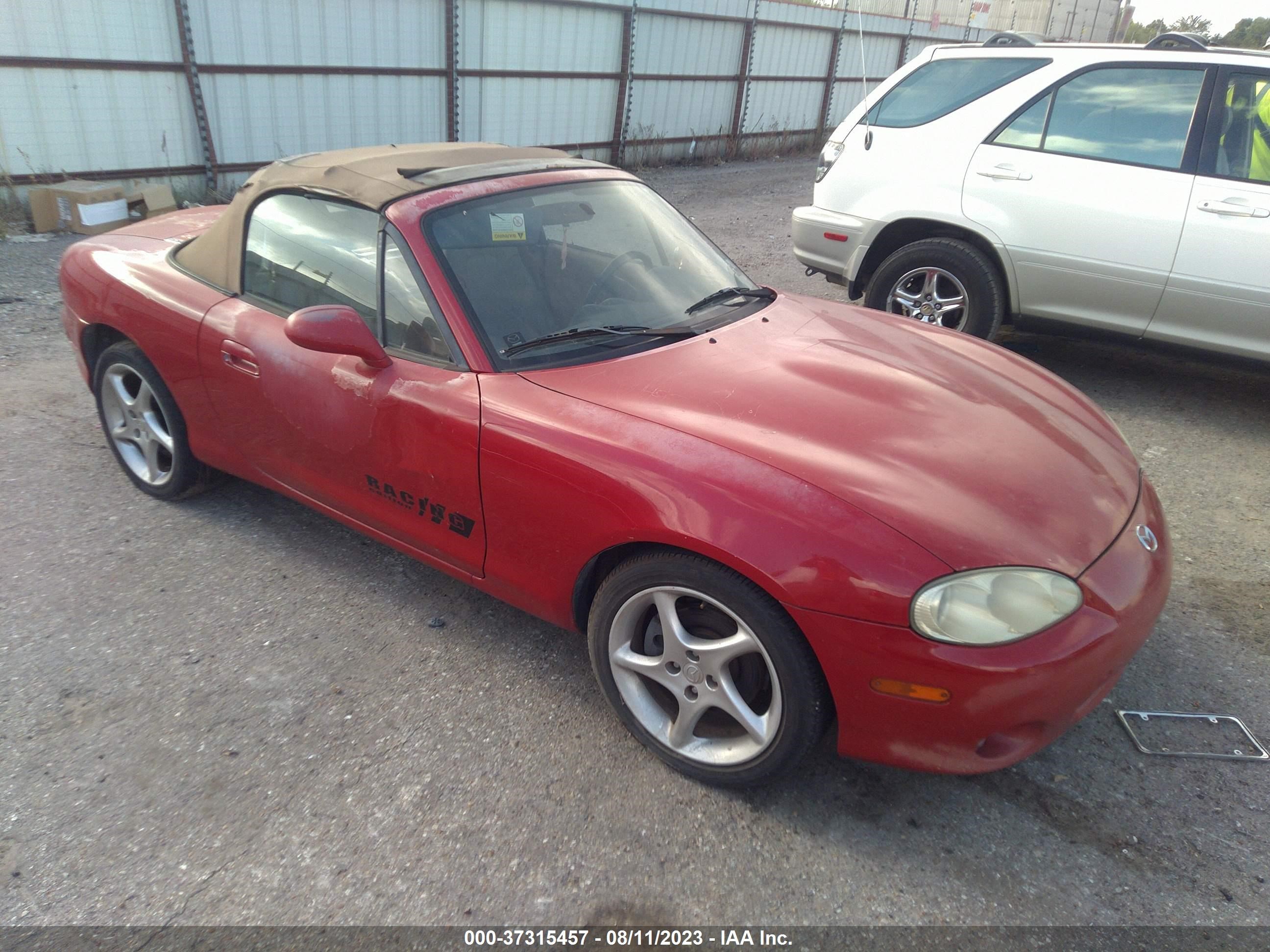 mazda mx-5 2002 jm1nb353820234667