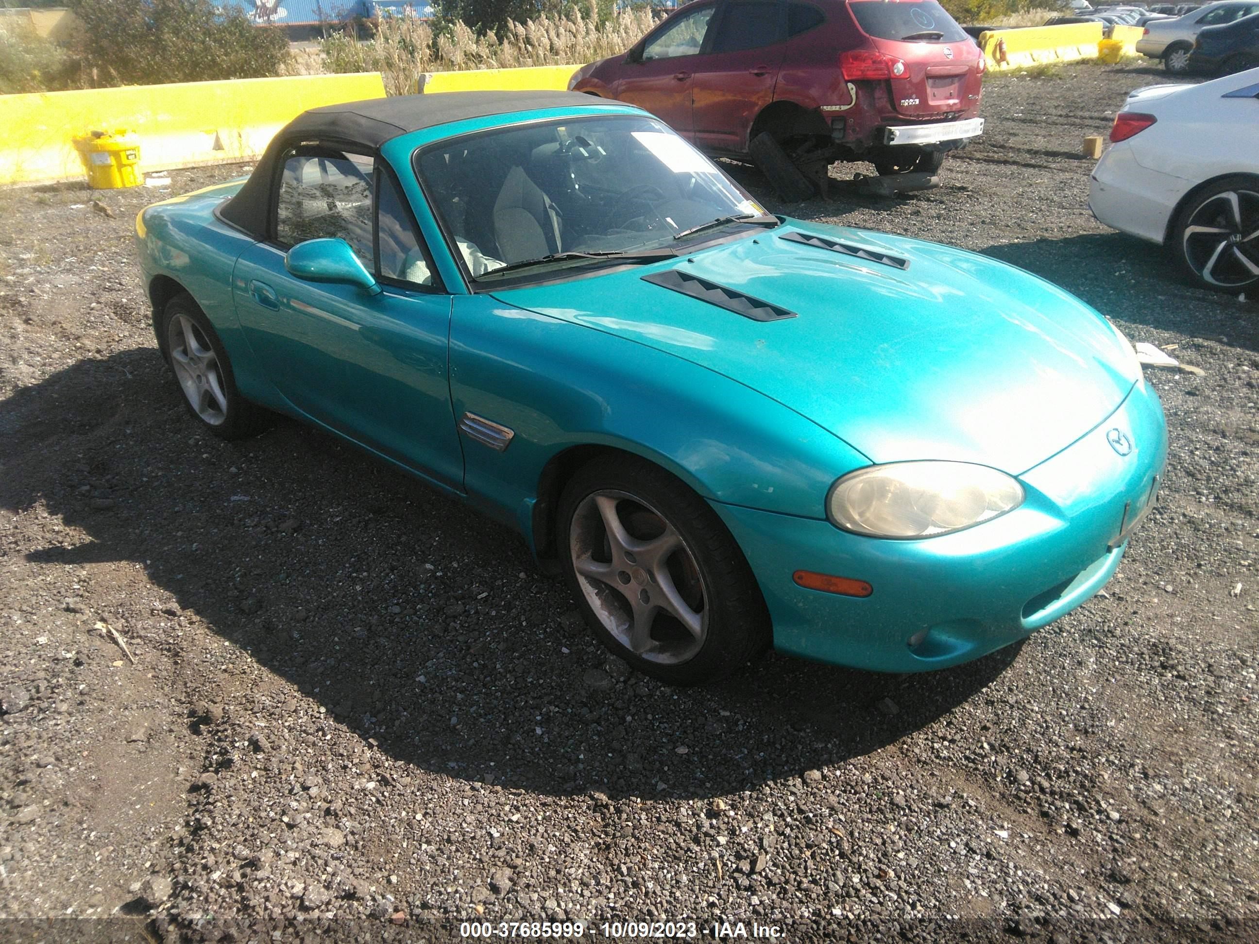 mazda mx-5 2003 jm1nb353x30304607