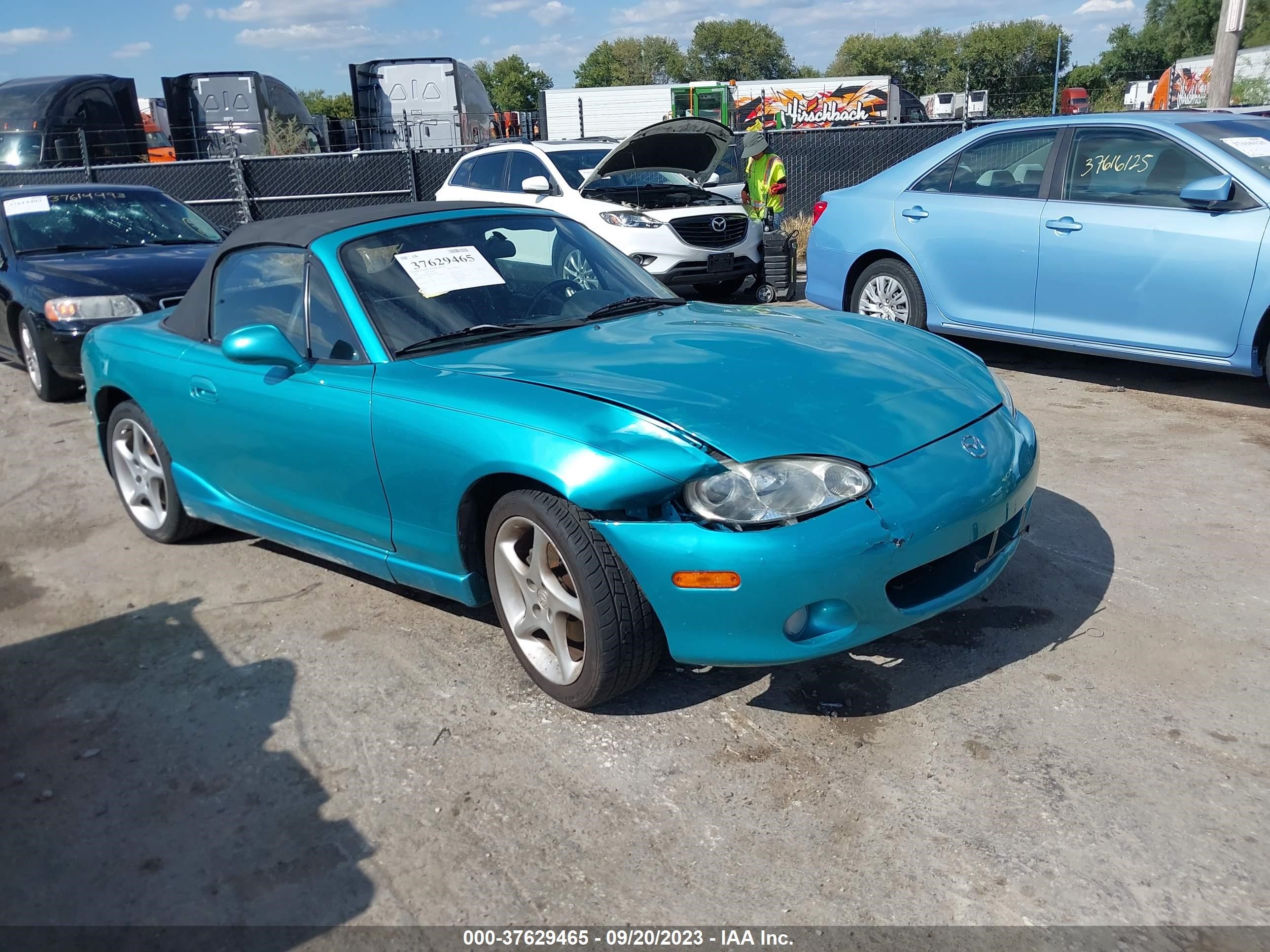 mazda mx-5 2003 jm1nb353x30312481