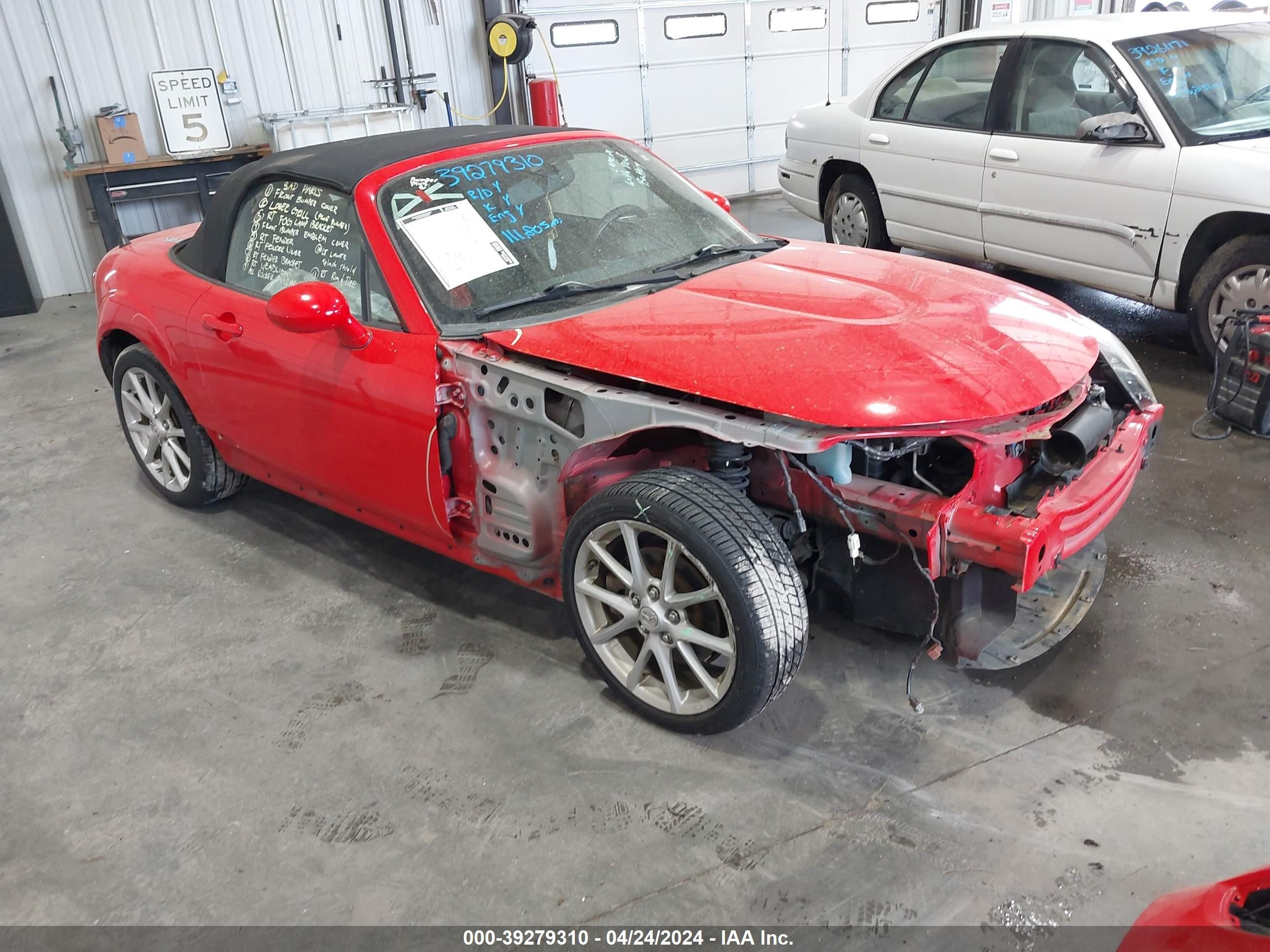 mazda mx-5 2009 jm1nc25f090200749