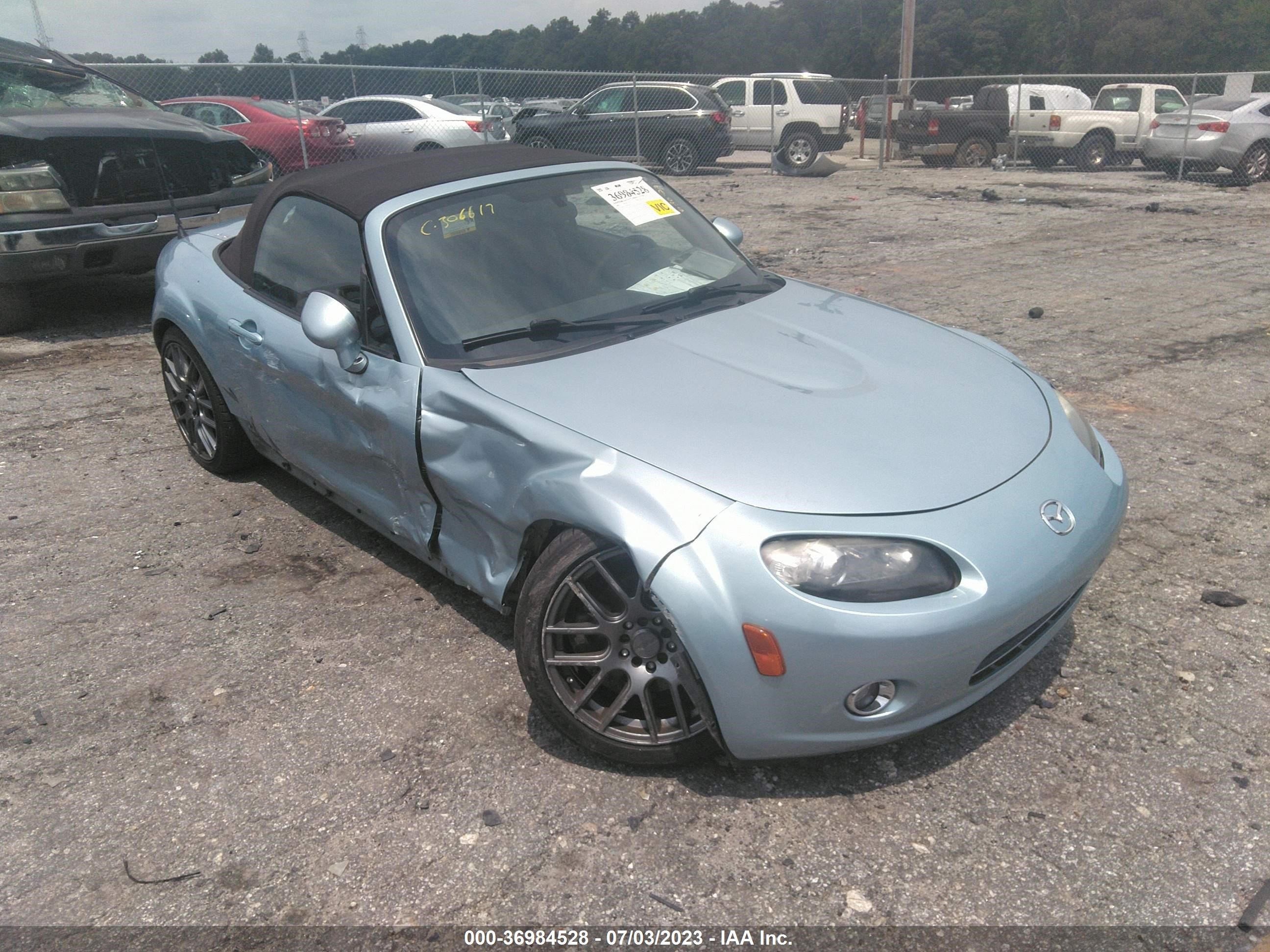 mazda mx-5 2008 jm1nc25f580146606