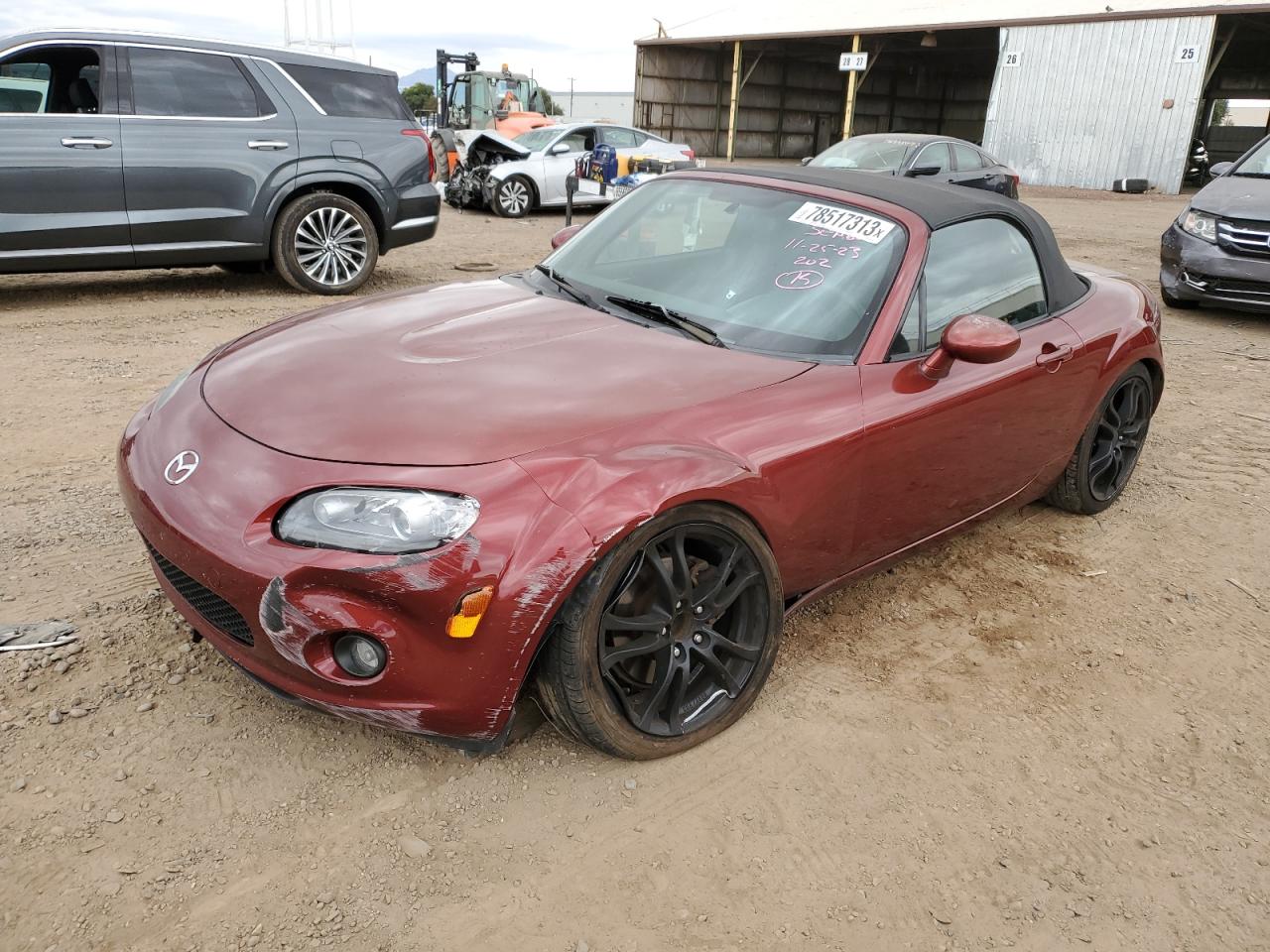 mazda mx-5 2006 jm1nc25fx60103456