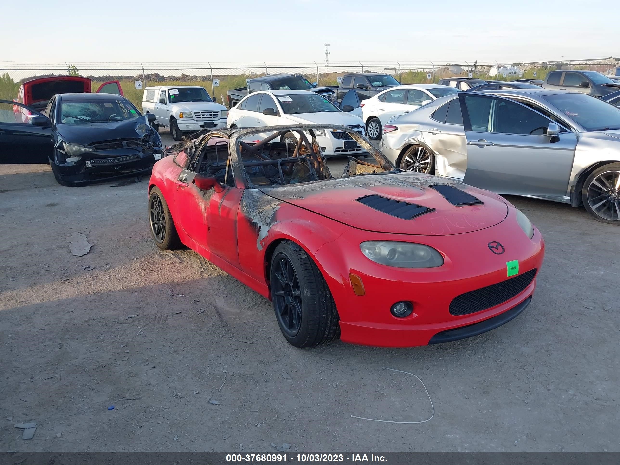 mazda mx-5 2006 jm1nc25fx60112853