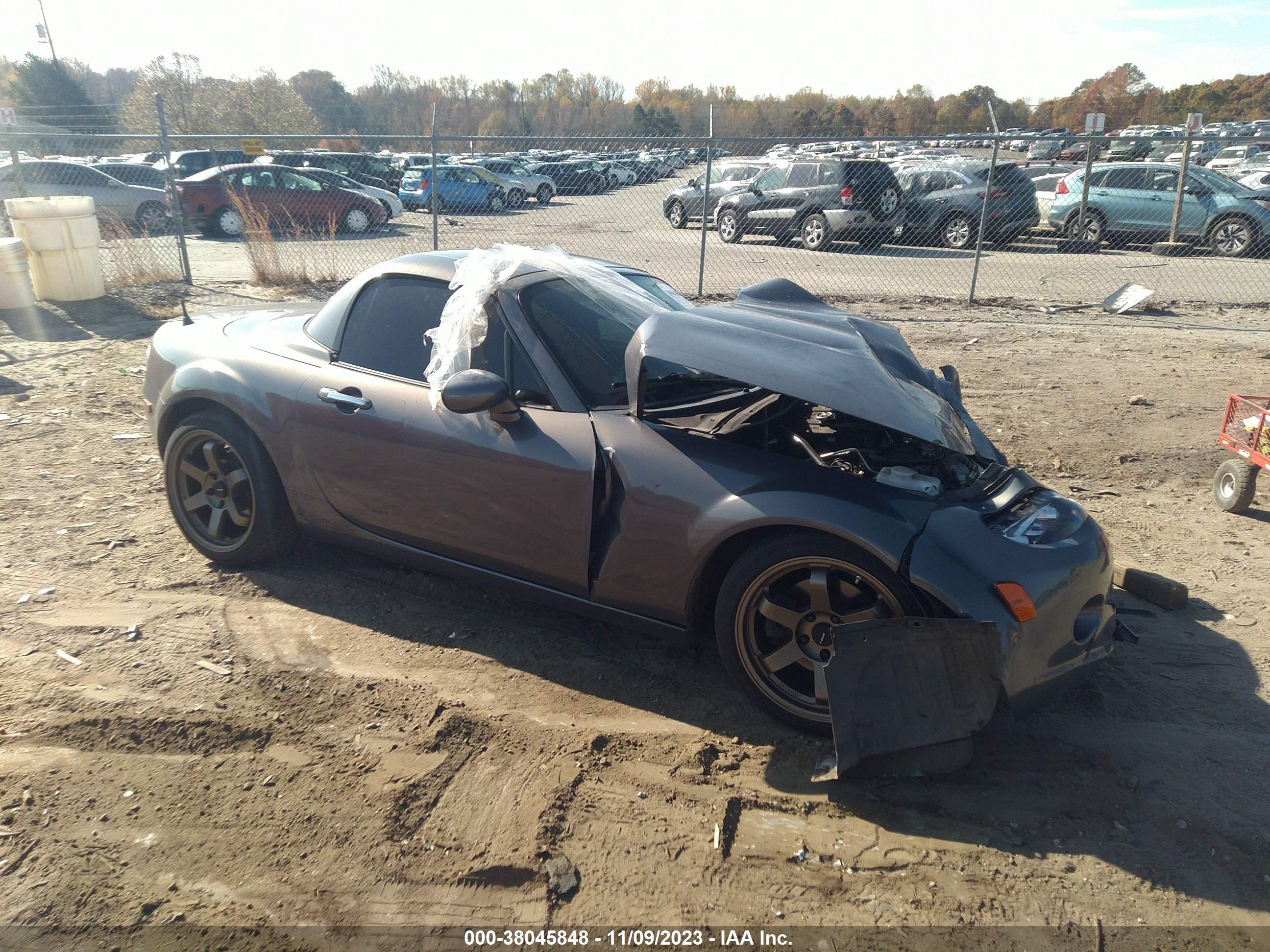 mazda mx-5 2008 jm1nc26fx80157180