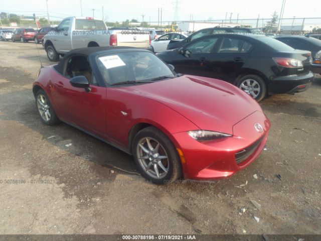 mazda mx-5 miata 2016 jm1ndab71g0117297