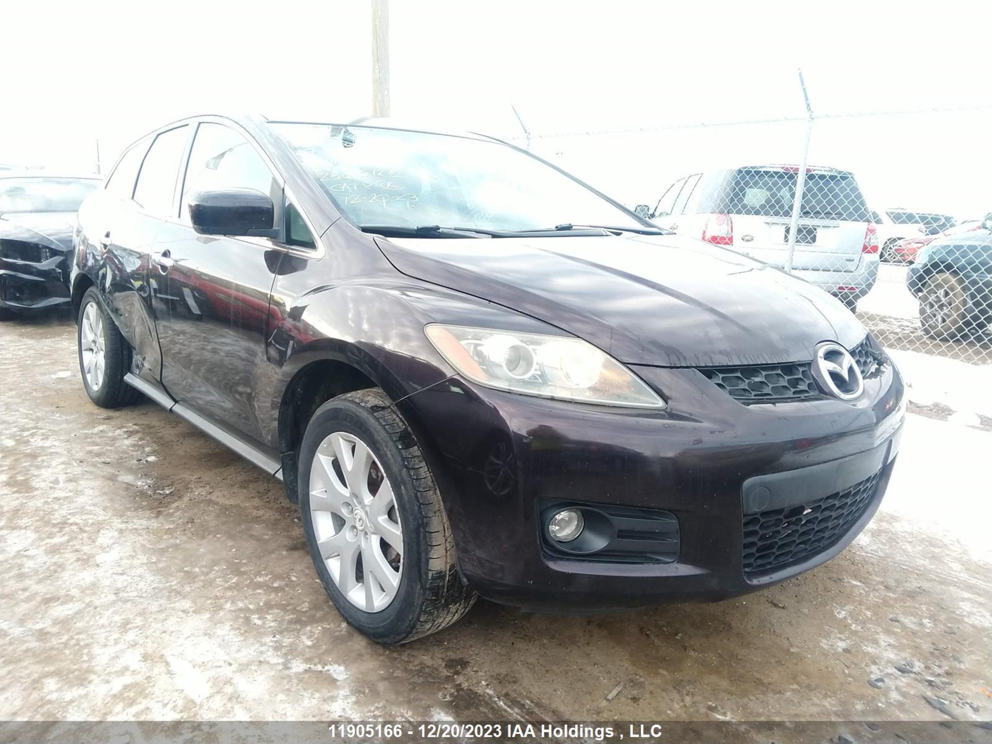 mazda cx-7 2007 jm3er293470145063