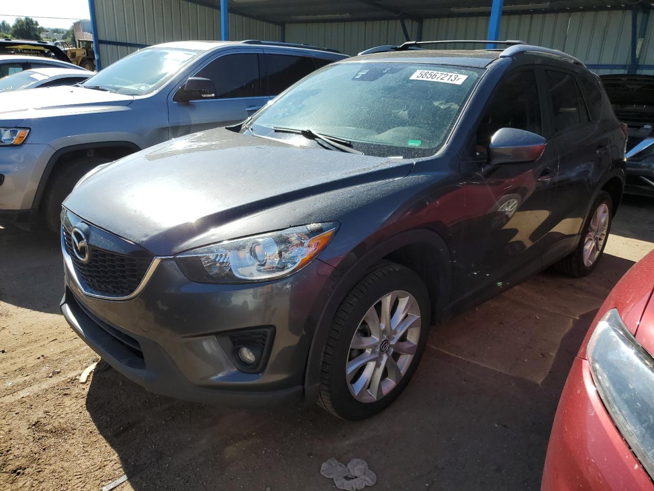 mazda cx-5 2014 jm3ke4dy8e0355658