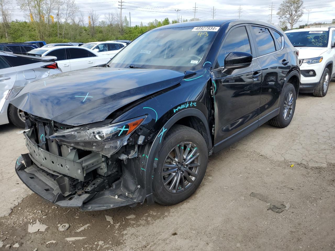 mazda cx-5 2018 jm3kfabmxj1452960