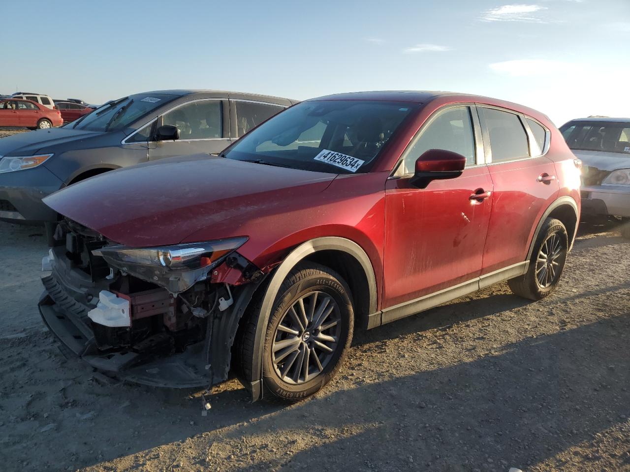 mazda cx-5 2021 jm3kfacmxm1327475