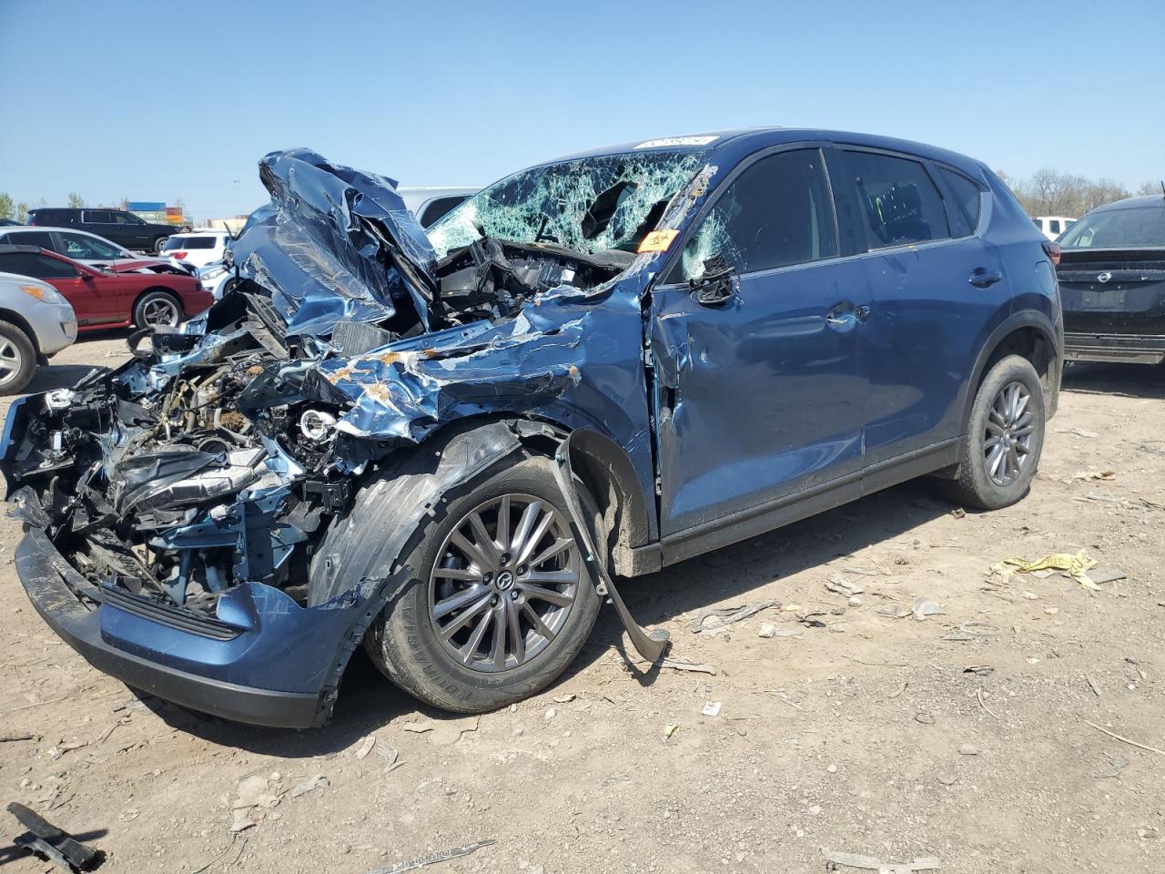 mazda cx-5 2017 jm3kfbcl2h0199306