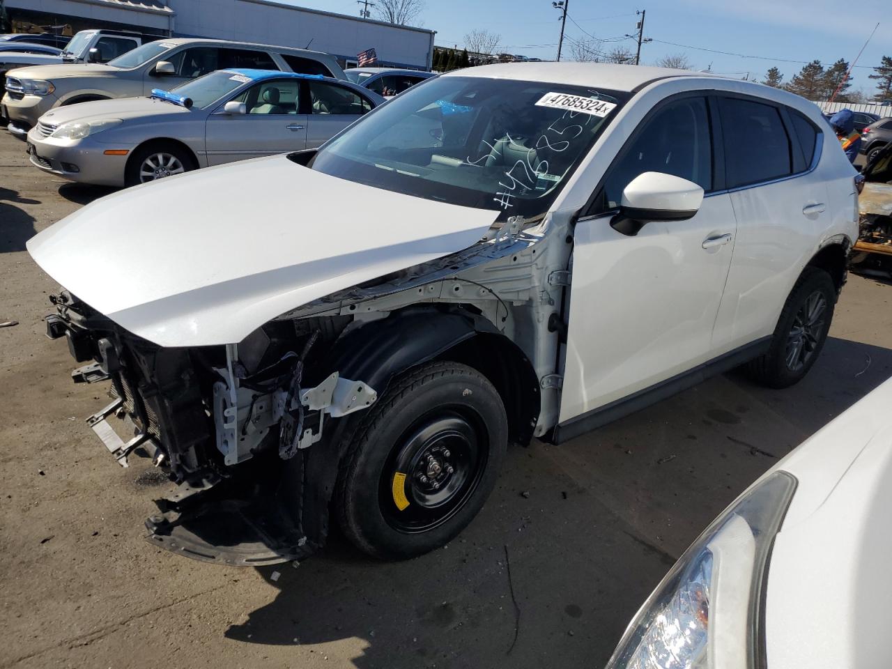 mazda cx-5 2017 jm3kfbclxh0124273