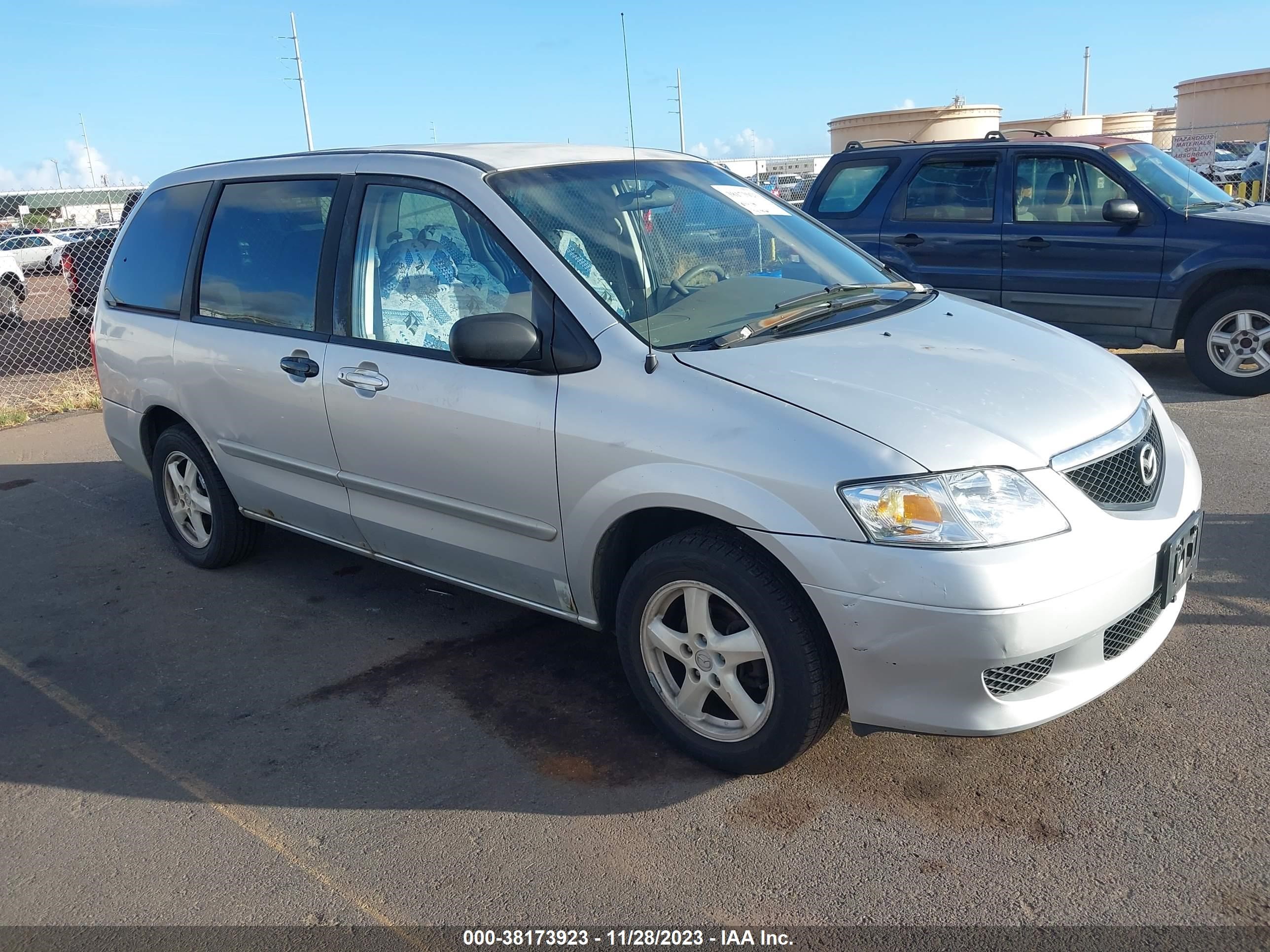 mazda mpv 2003 jm3lw28a430374790