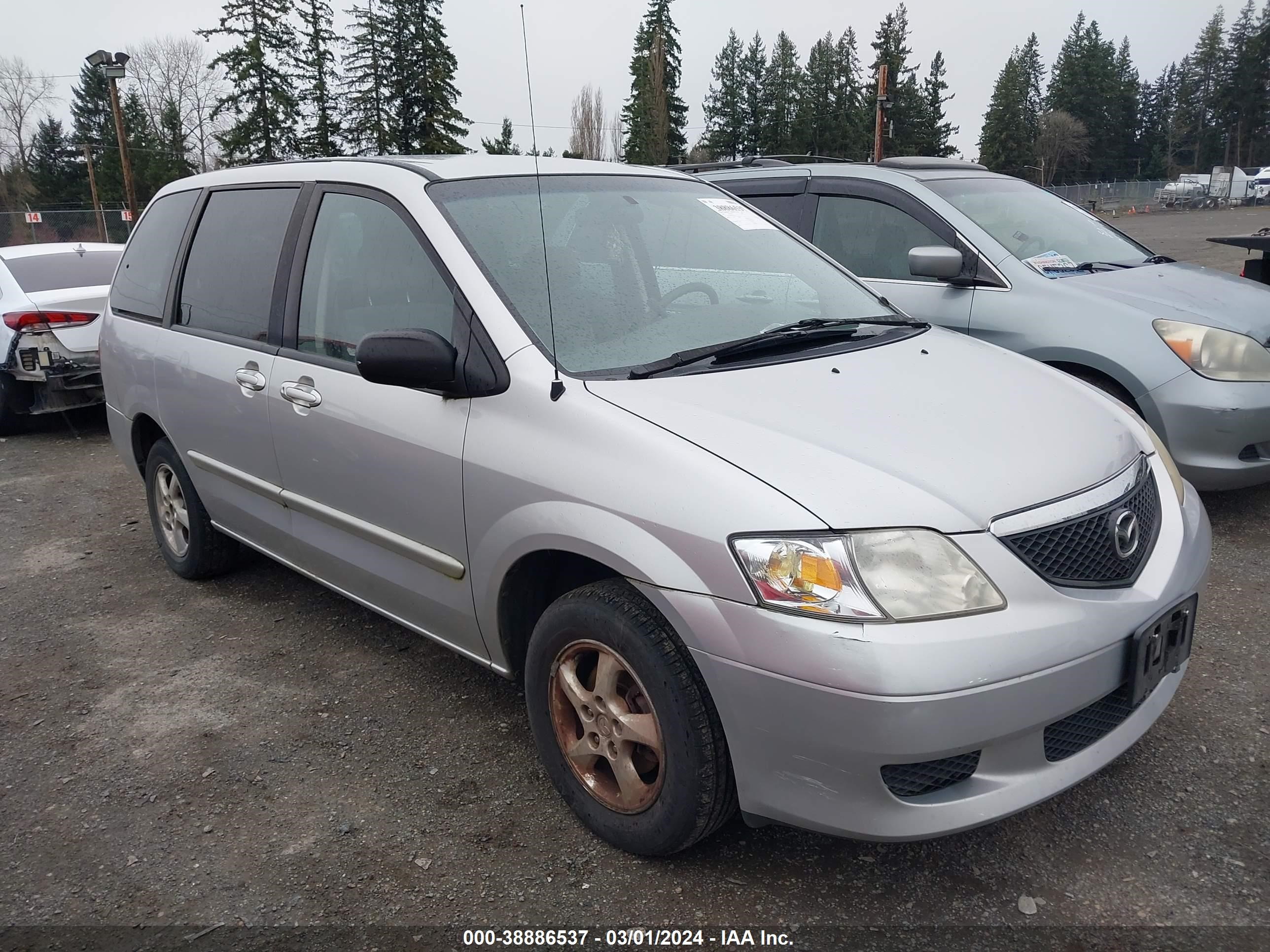 mazda mpv 2002 jm3lw28a920331870