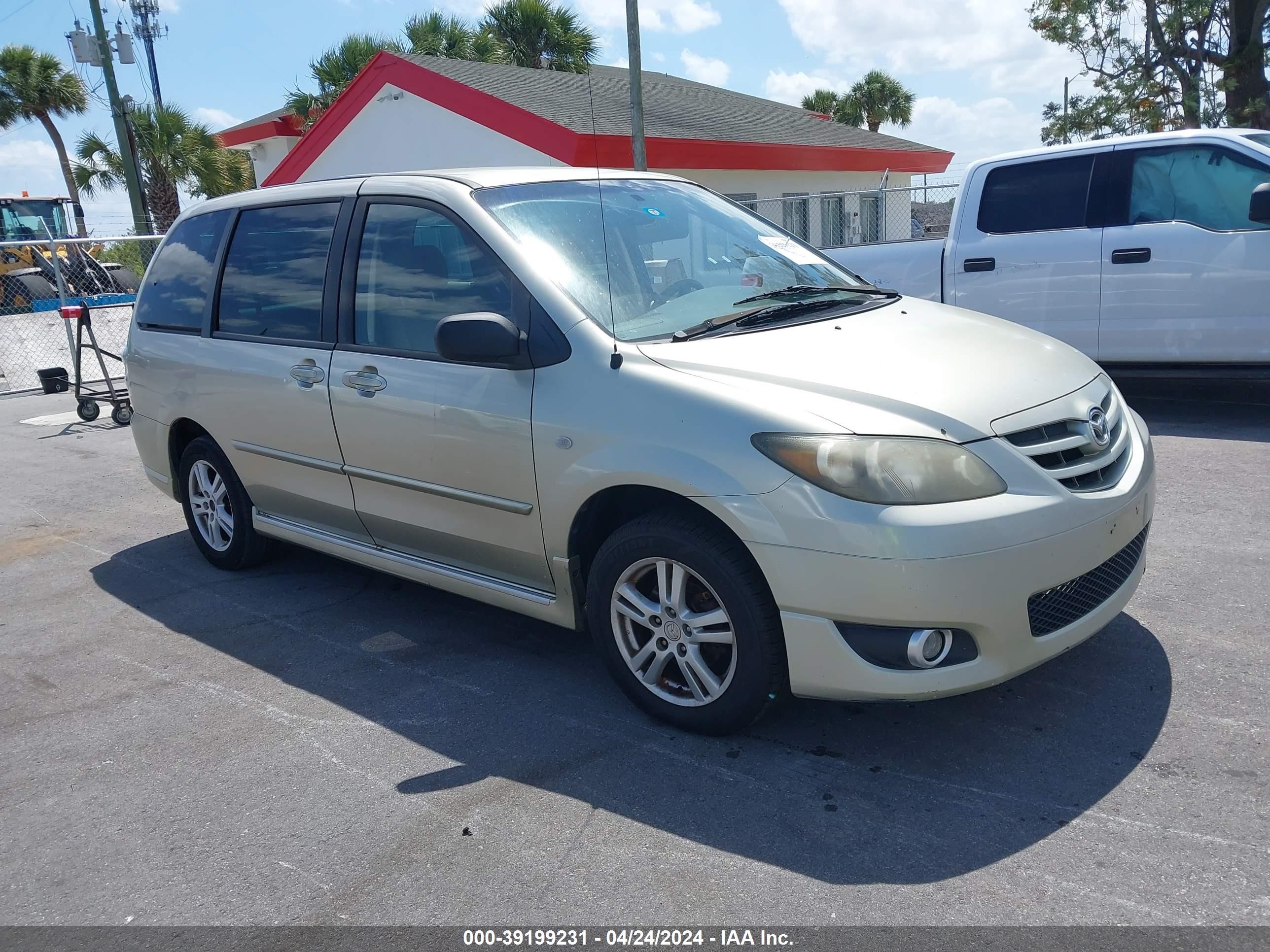 mazda mpv 2004 jm3lw28ax40519557