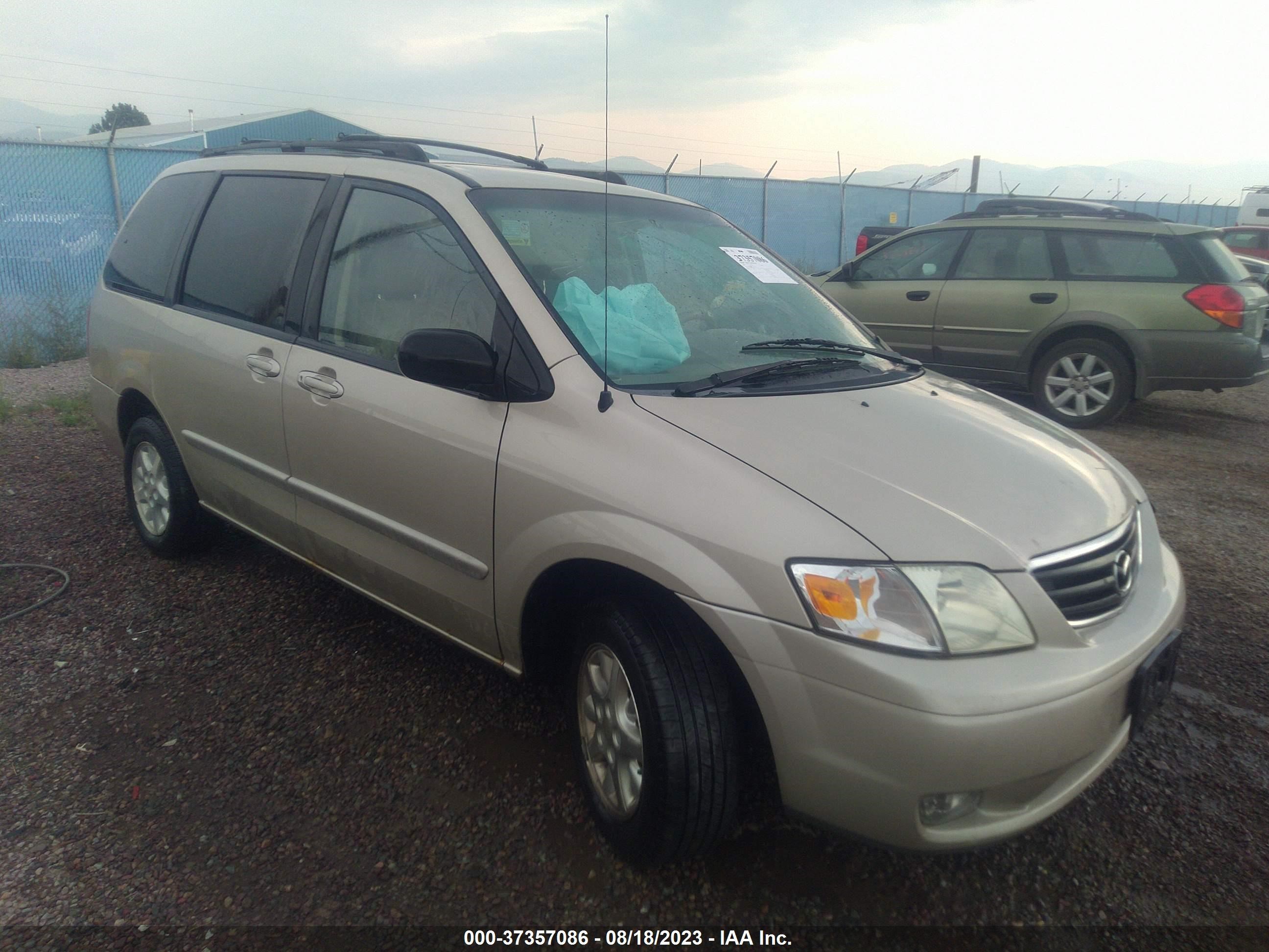 mazda mpv 2000 jm3lw28g7y0160162