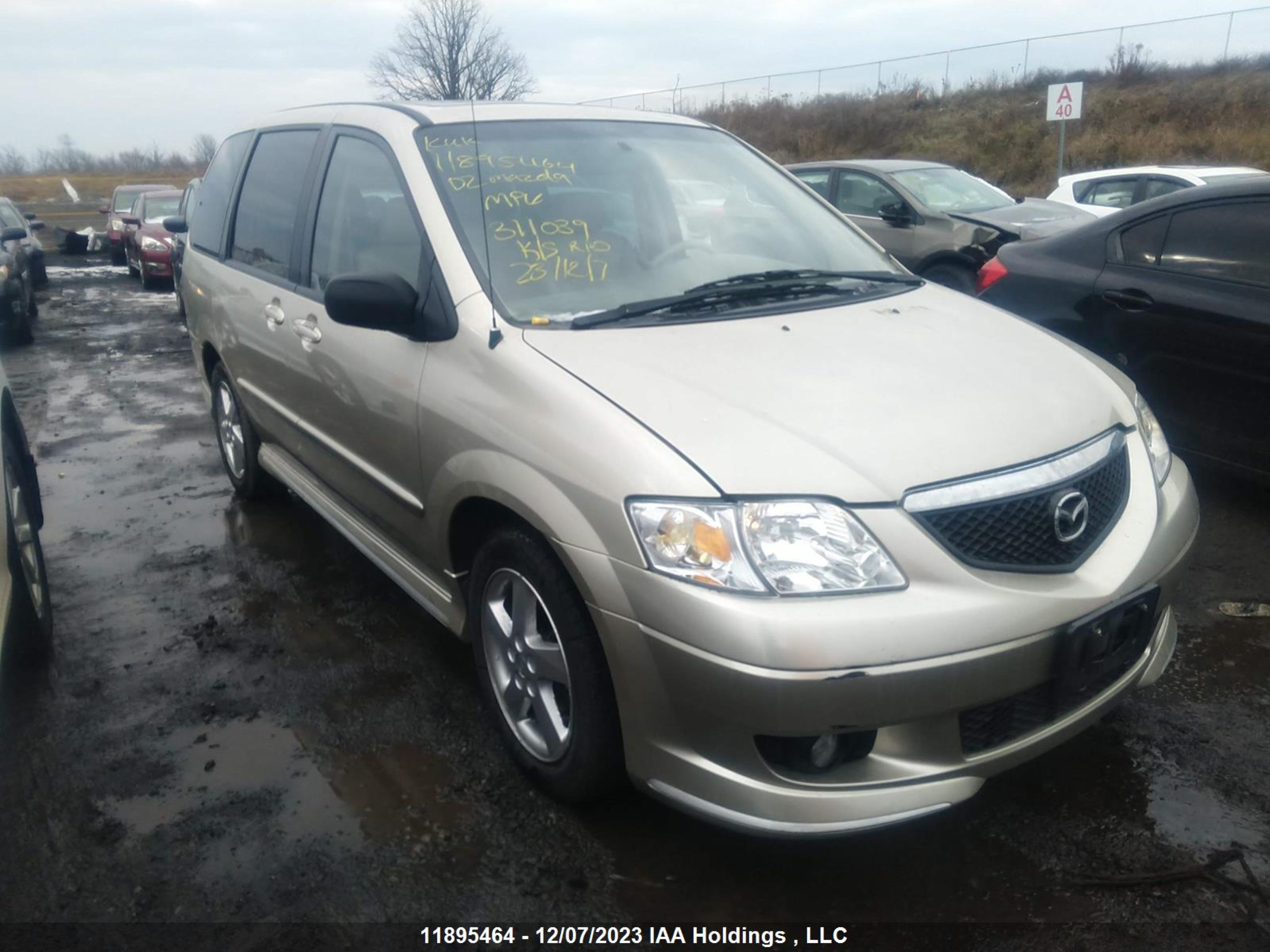 mazda mpv 2002 jm3lw28j420311039