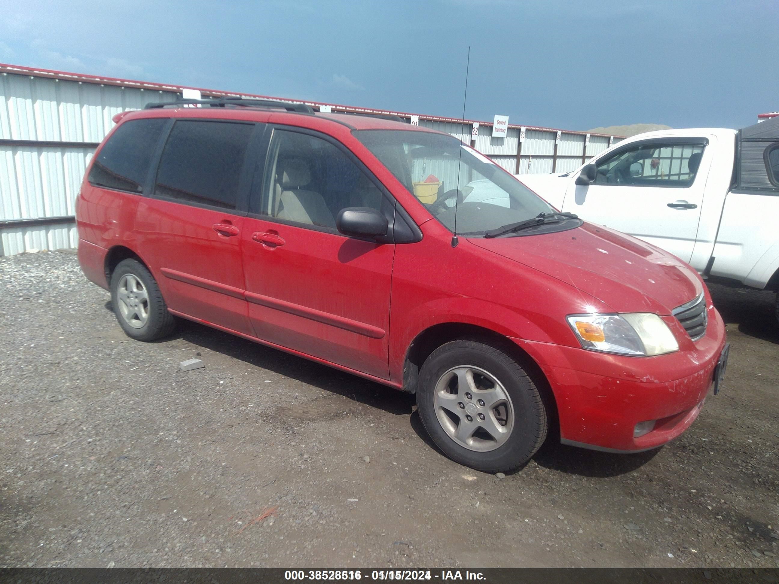 mazda mpv 2001 jm3lw28y010169395