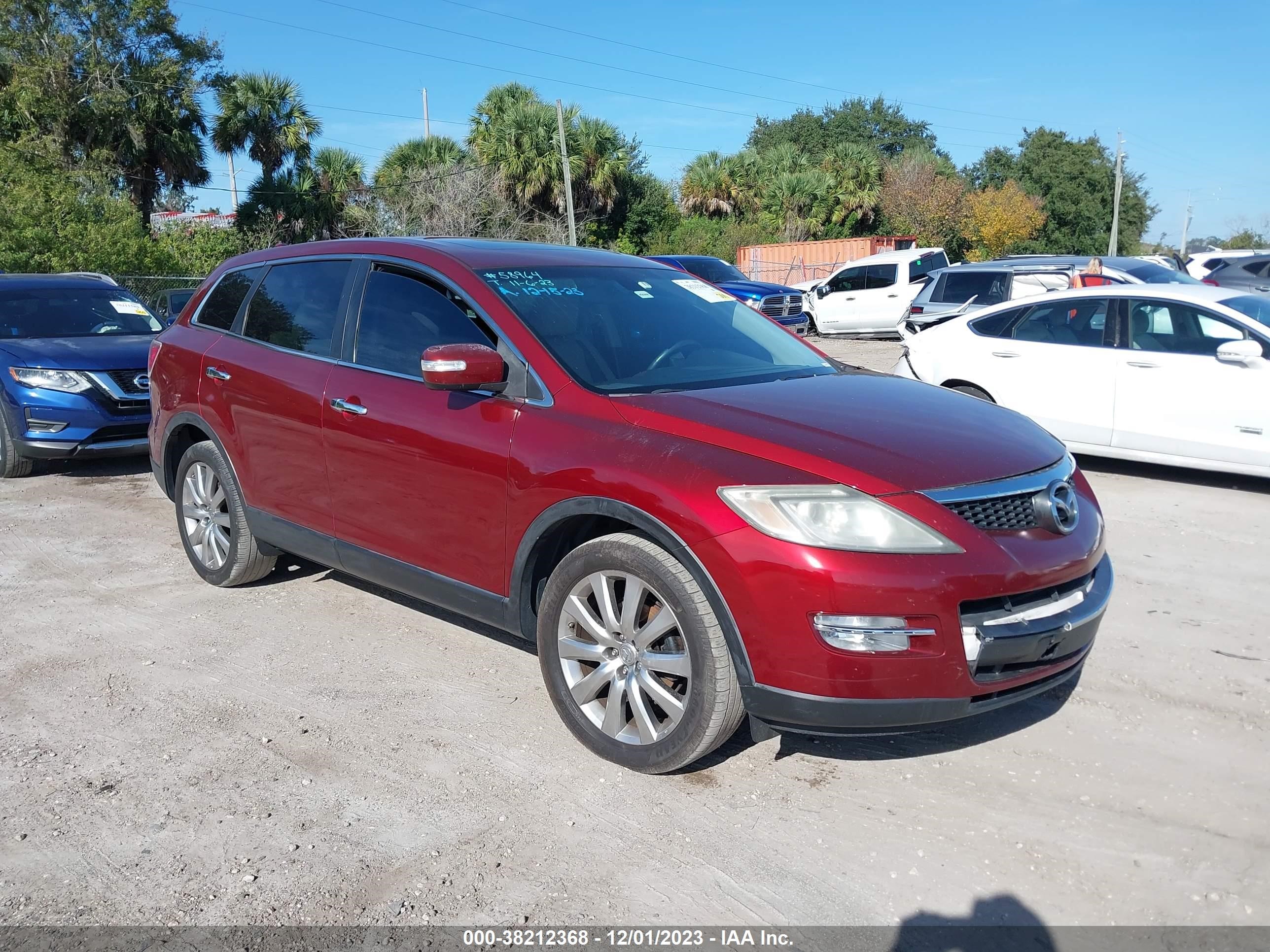 mazda cx-9 2009 jm3tb28a190176060