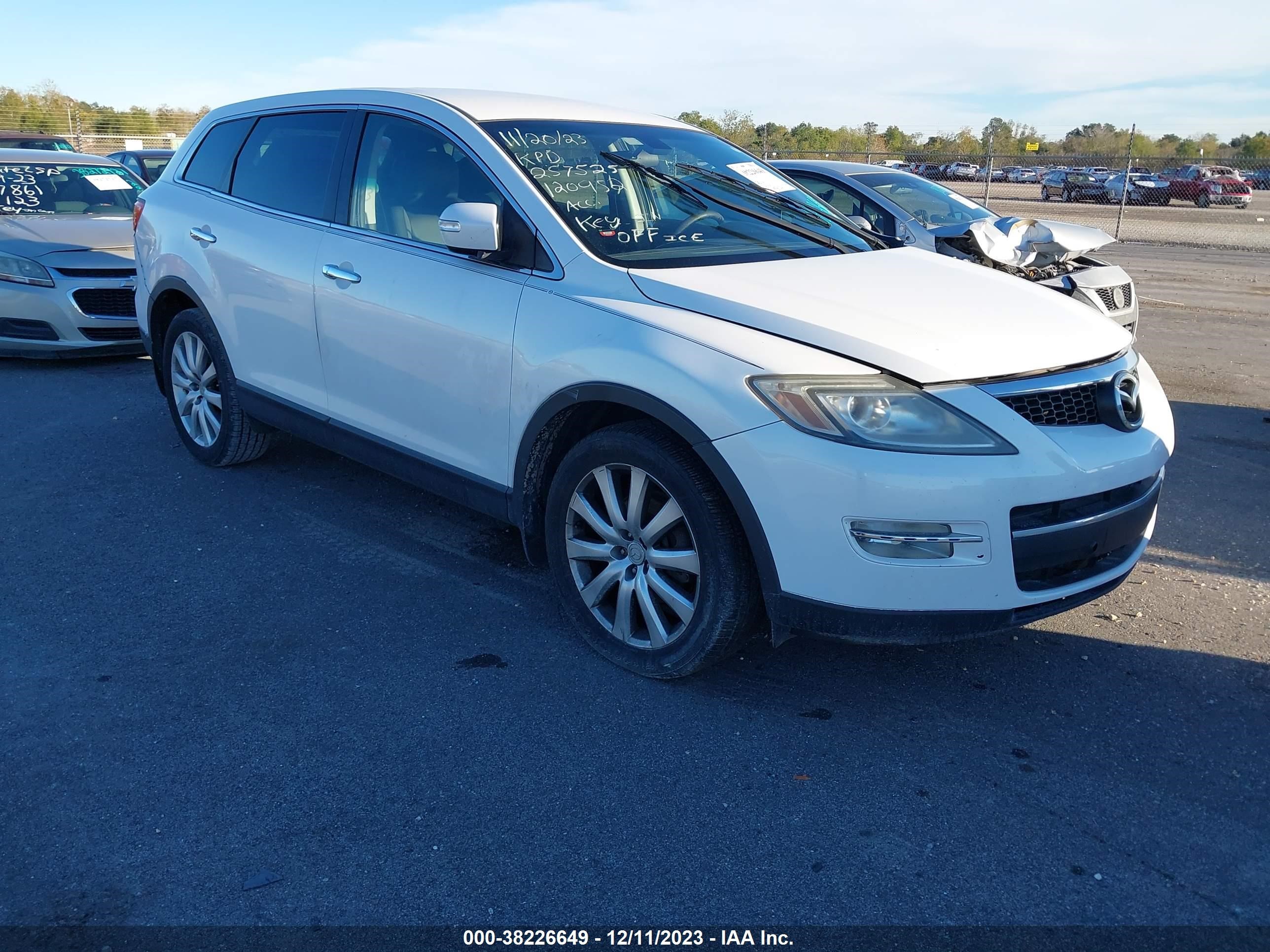 mazda cx-9 2007 jm3tb28y870120952