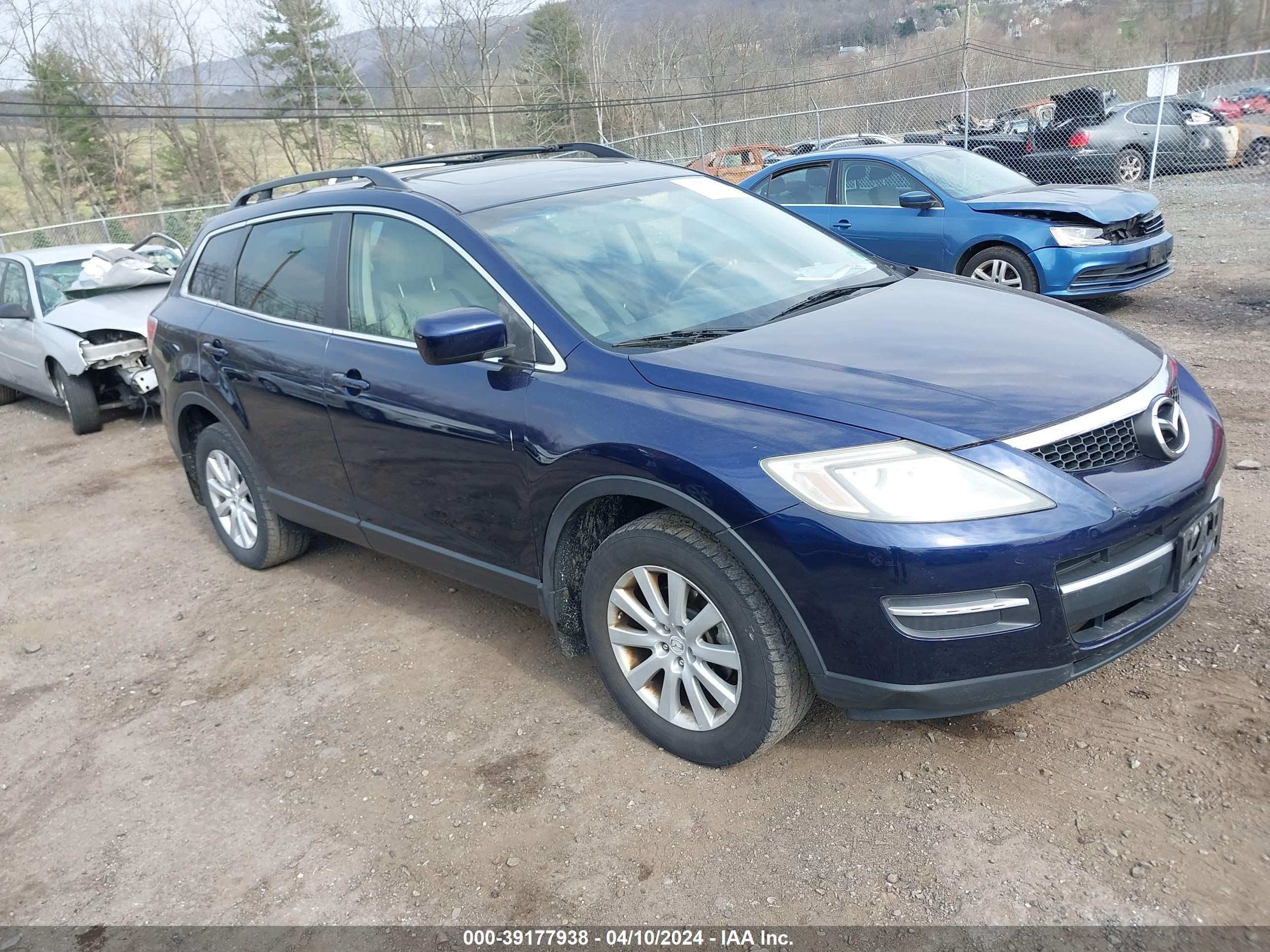 mazda cx-9 2007 jm3tb38cx70116010