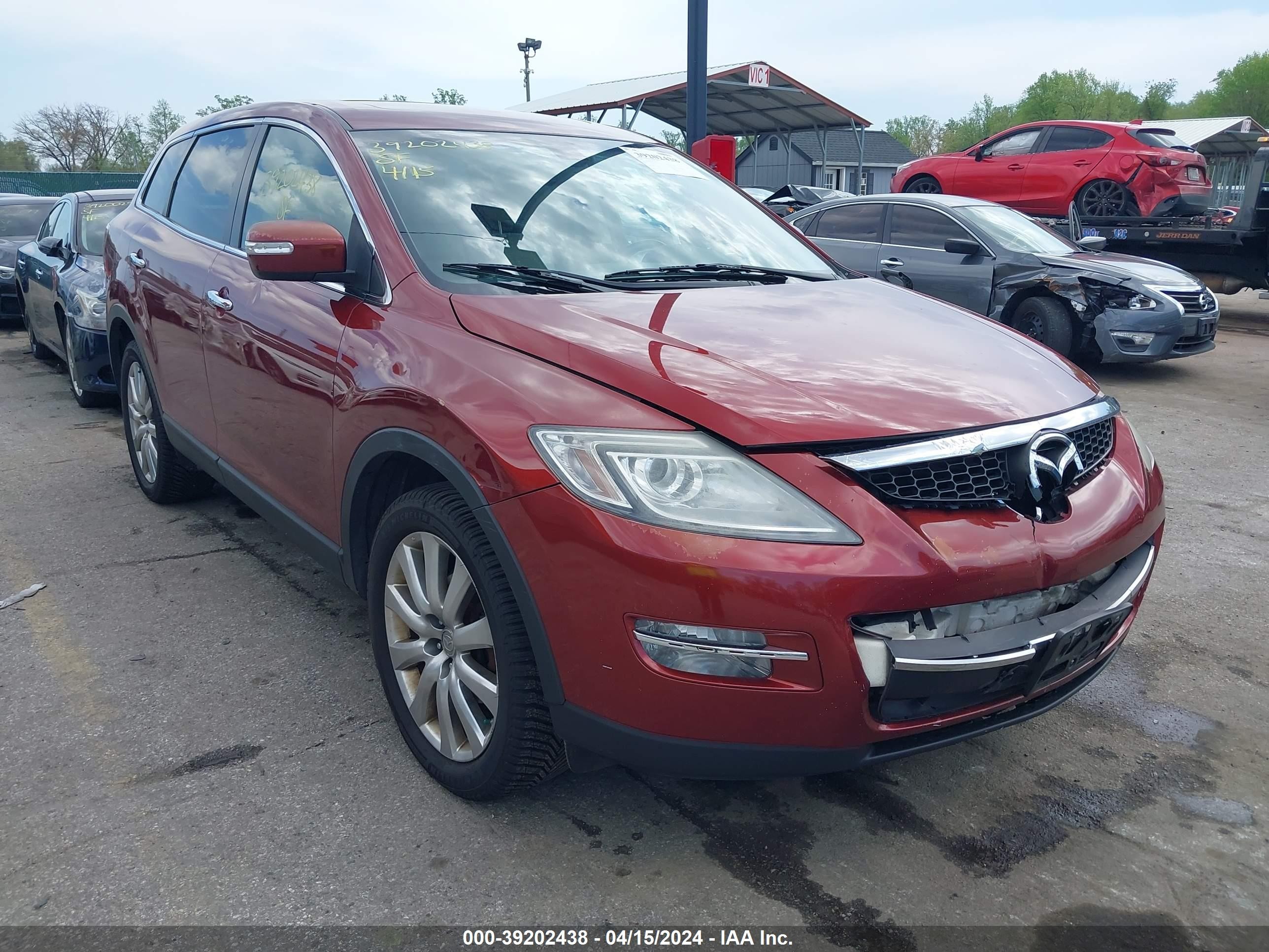 mazda cx-9 2009 jm3tb38v290172947