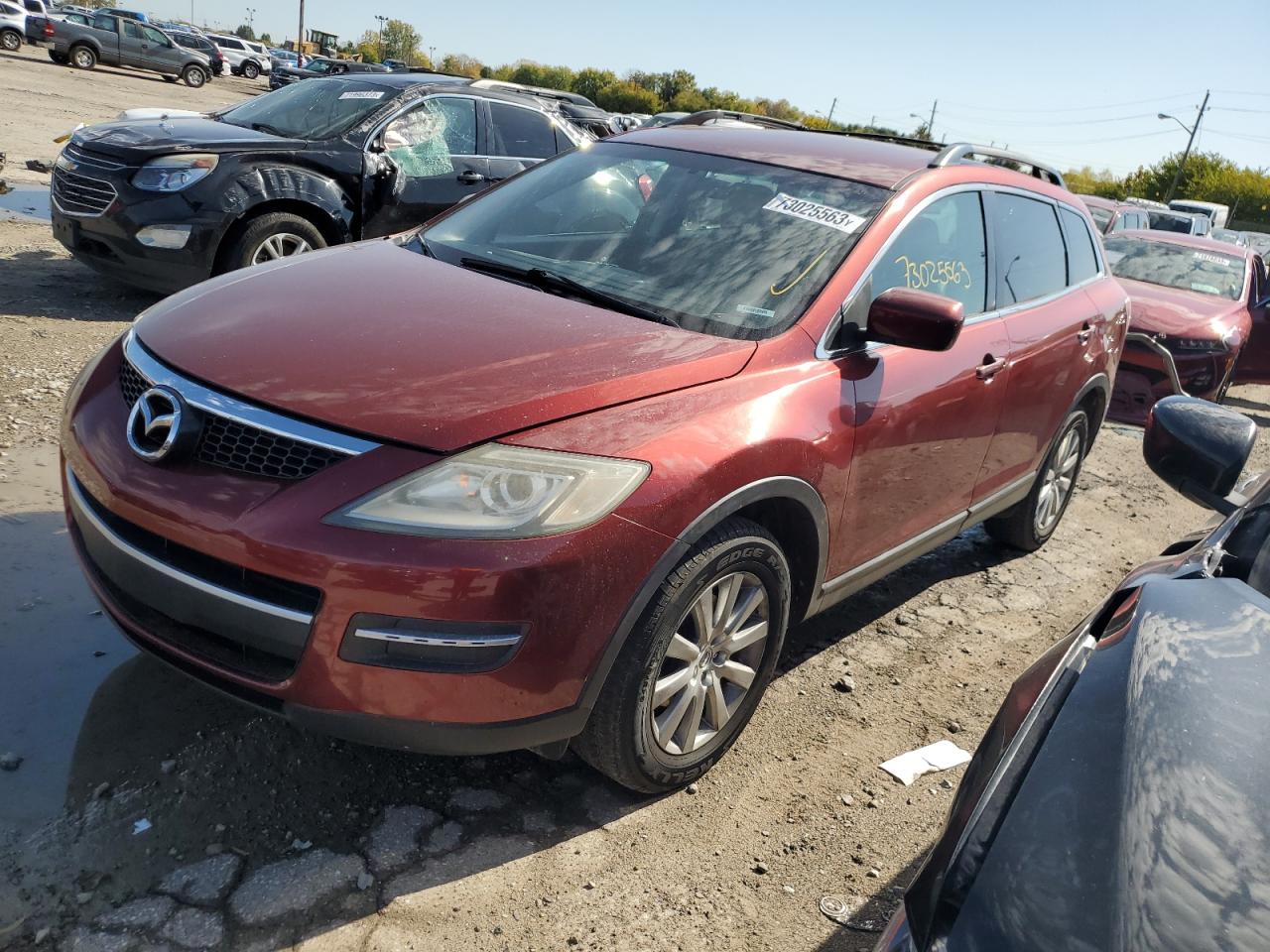 mazda cx-9 2008 jm3tb38v580151816