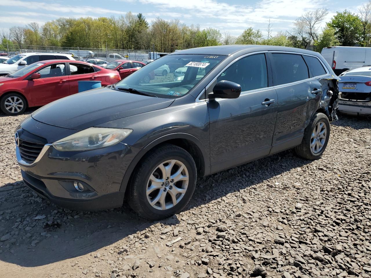 mazda cx-9 2014 jm3tb3cv0e0429797