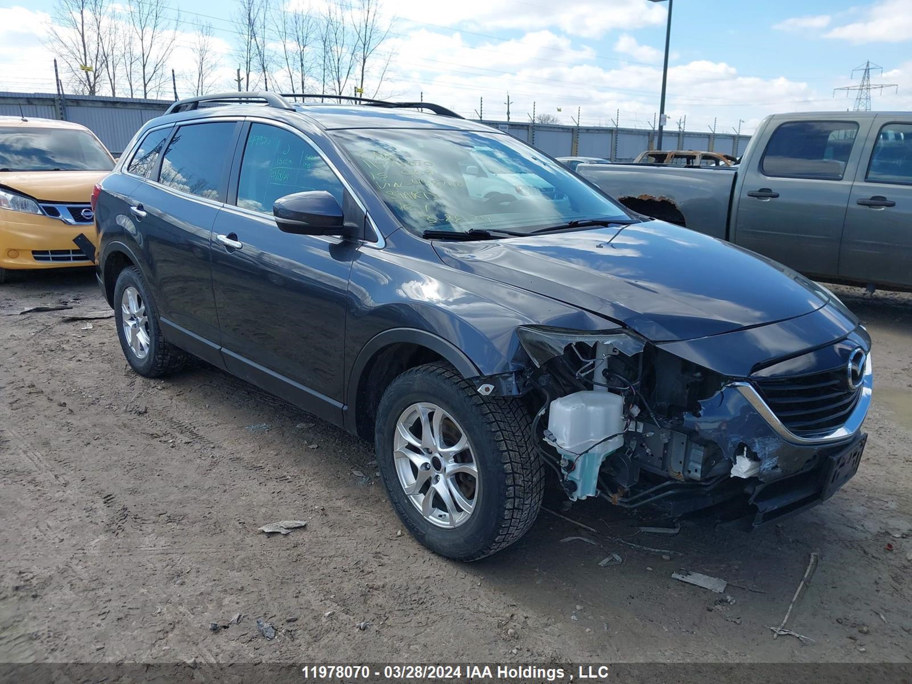 mazda cx-9 grand 2015 jm3tb3da4f0448768