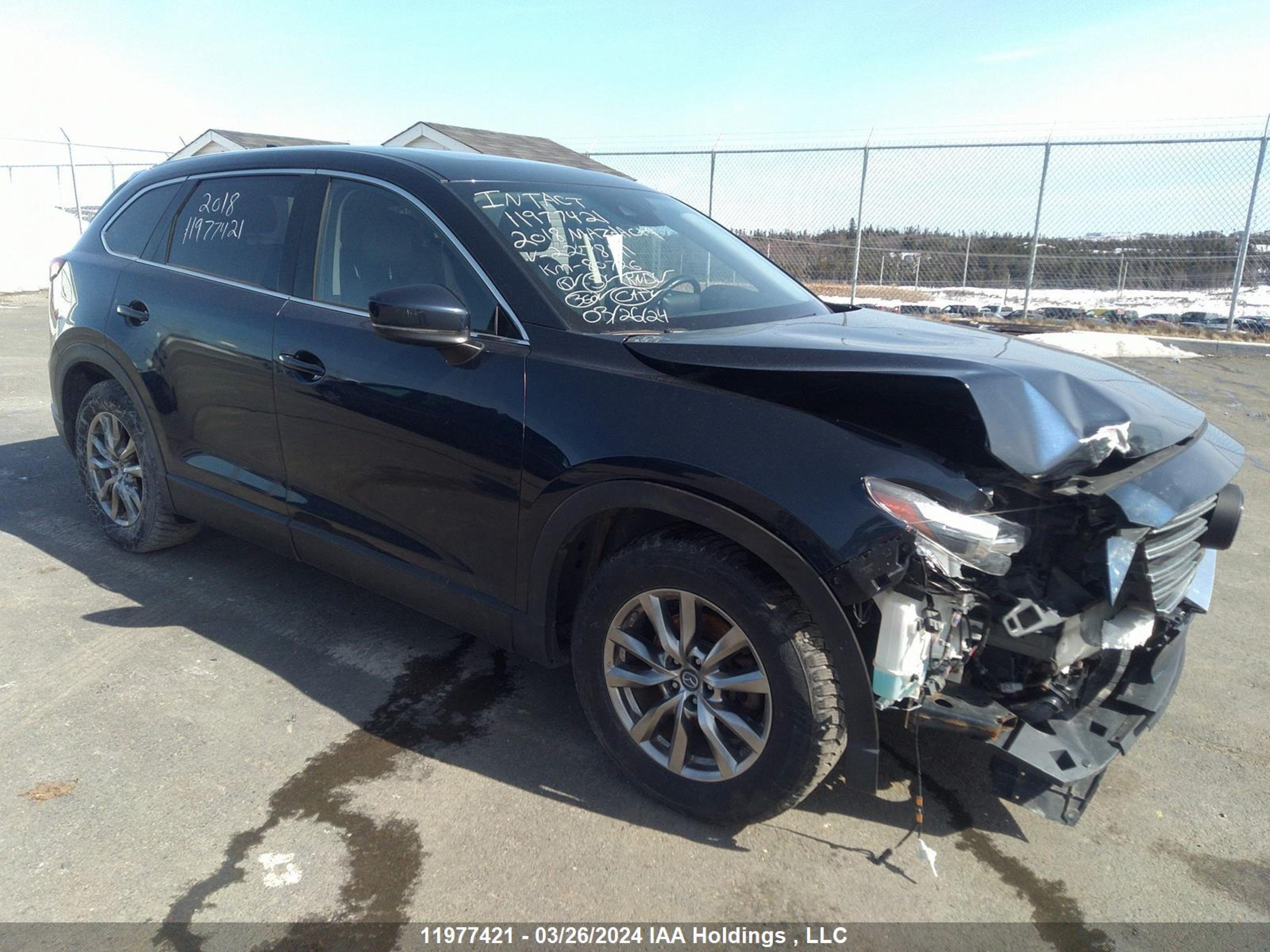 mazda cx-9 2018 jm3tcbcy3j0227841