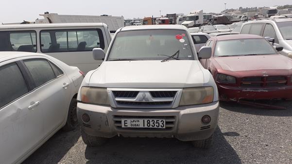 mitsubishi pajero 2006 jmylrv73w6j713353