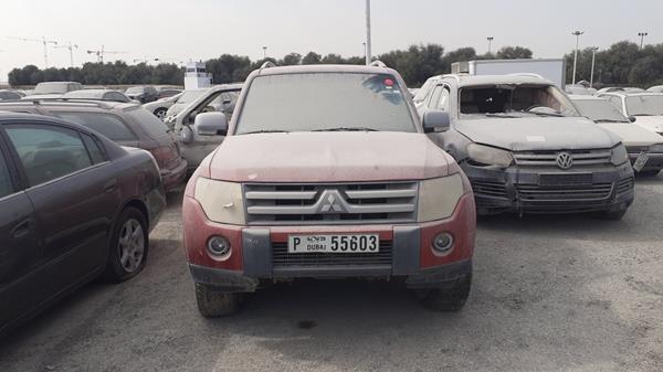 mitsubishi pajero 2007 jmylrv93w7j713939