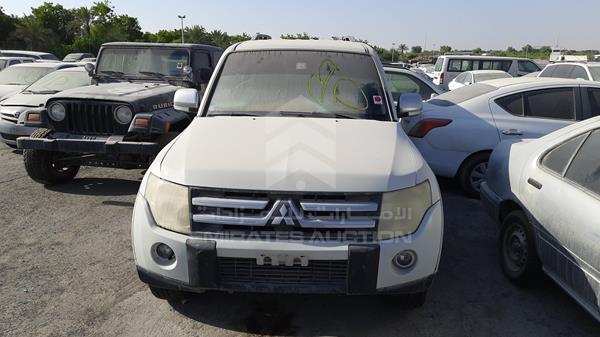 mitsubishi pajero 2007 jmylrv93w7j715442