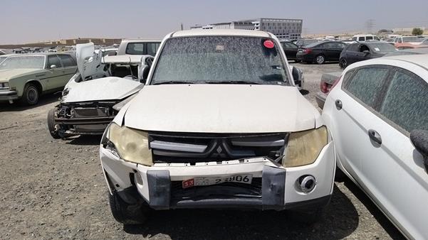 mitsubishi pajero 2008 jmylrv93w8j701427