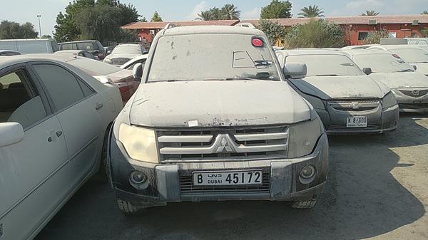 mitsubishi pajero 2008 jmylrv93w8j705941