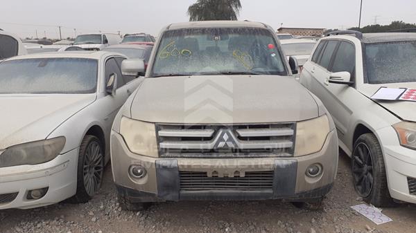 mitsubishi pajero 2008 jmylrv93w8j709089