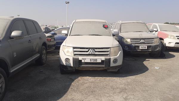 mitsubishi pajero 2008 jmylrv93w8j712470