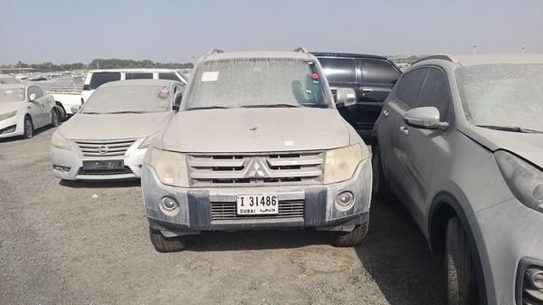 mitsubishi pajero 2008 jmylrv93w8j719818