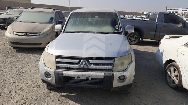 mitsubishi pajero 2008 jmylrv93w8j721501