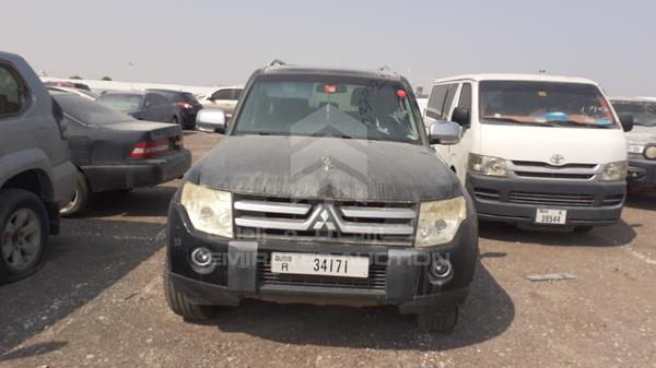 mitsubishi pajero 2008 jmylrv93w8j725447