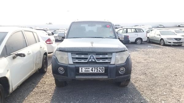 mitsubishi pajero 2008 jmylrv93w8j729314