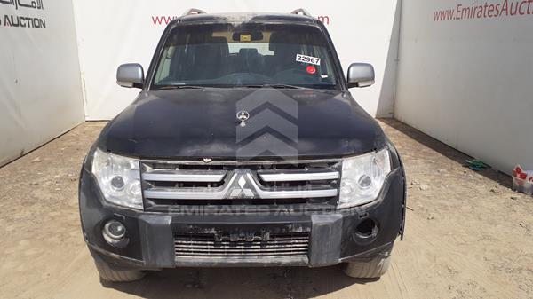 mitsubishi pajero 2008 jmylrv93w8j731887