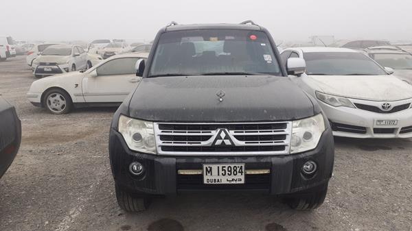 mitsubishi pajero 2009 jmylrv93w9j702292