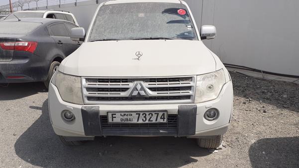 mitsubishi pajero 2011 jmylrv95wbj707004