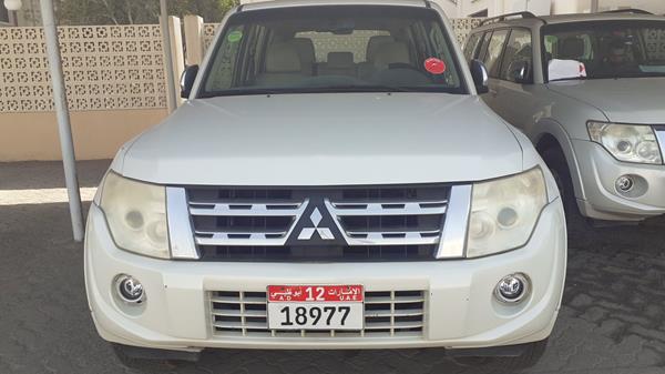 mitsubishi pajero 2012 jmylrv95wcj707555