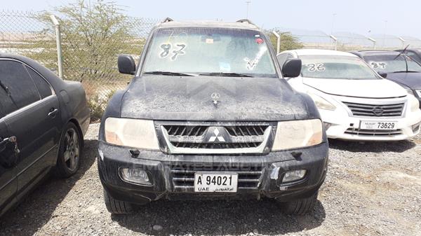 mitsubishi pajero 2001 jmylyv75w1j703572