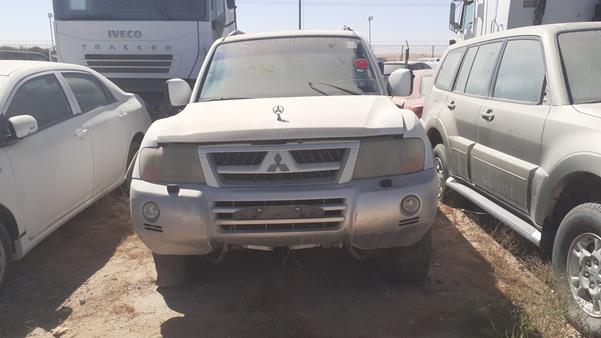 mitsubishi pajero 2004 jmylyv77w4j706758